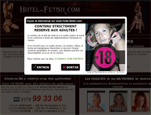 Tablet Screenshot of hotel-fetish.com